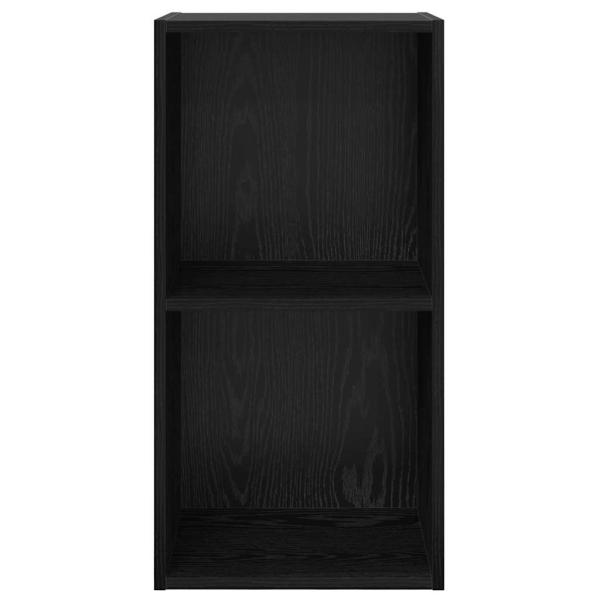Wandmontierter TV-Schrank Schwarz Eiche 37x37x72 cm Engineering Holz