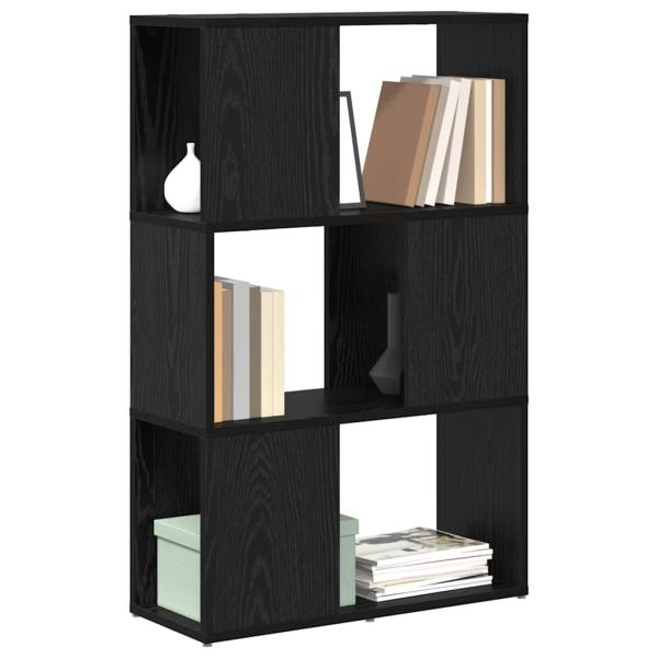 Unterhaltungszentrum Schwarze Eiche Holzwerkstoff 60 x 24 x 94 cm