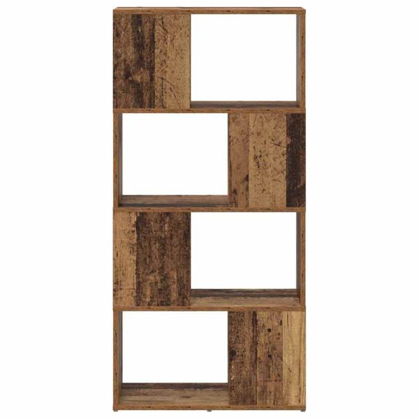 Stauraum Einheit Altholz MDF 60 x 24 x 124 cm Stauraum Einheit