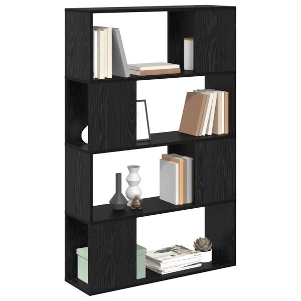 Unterhaltungszentrum Schwarze Eiche Holzwerkstoff 80 x 24 x 124 cm