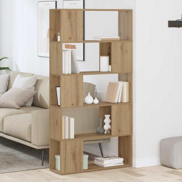 TV Stand Artisan Oak Chipboard 80 x 24 x 155 cm TV Stand