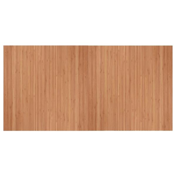 Teppich Rechteckig Natur 100x200 cm Bambus