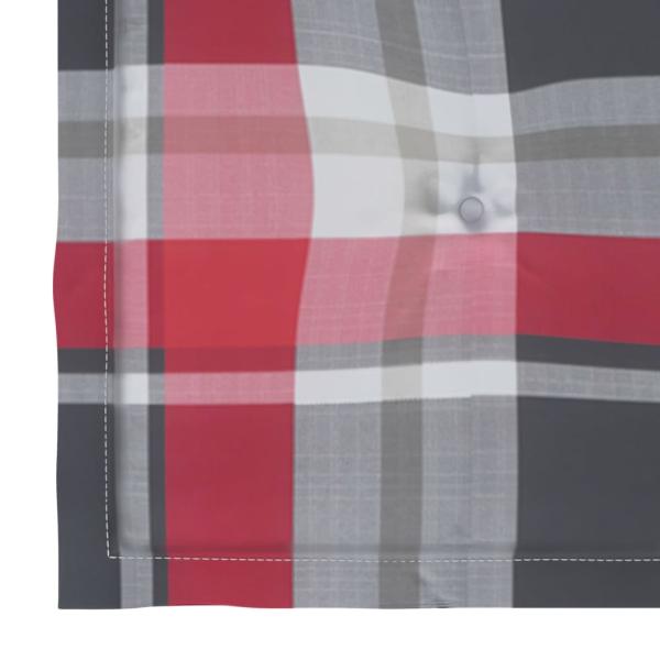 Stapelbare Gartenstühle mit Kissen 6 Stk. Massivholz Teak