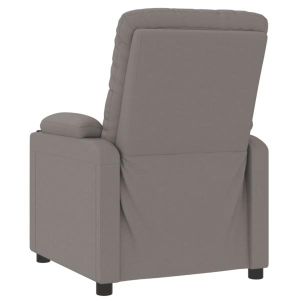 Relaxsessel Elektrisch Taupe Stoff