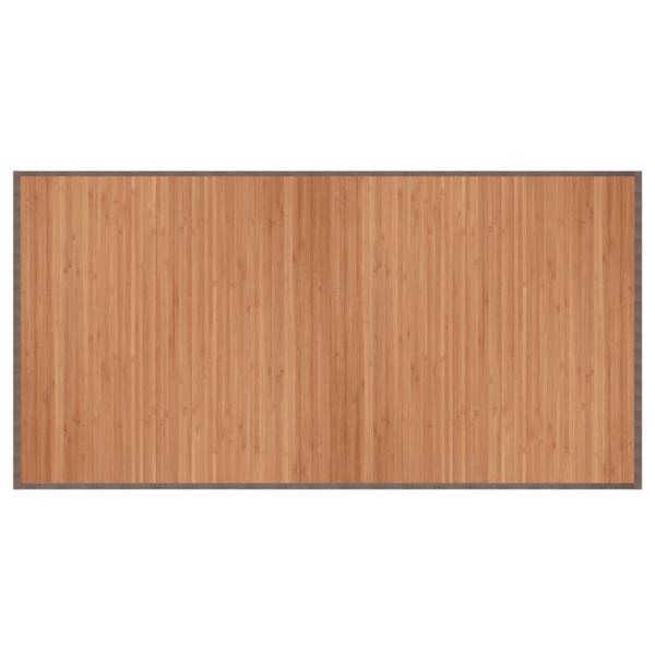 Teppich Rechteckig Natur 100x200 cm Bambus