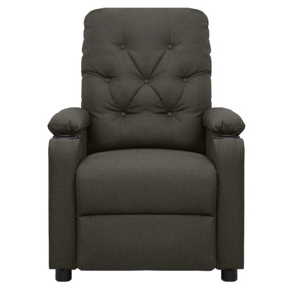 Aufstehsessel Taupe Stoff