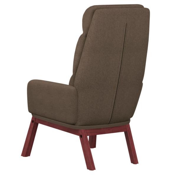 Relaxsessel Taupe Stoff