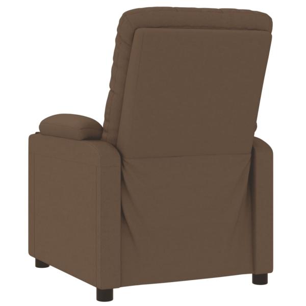 Relaxsessel Elektrisch Braun Stoff