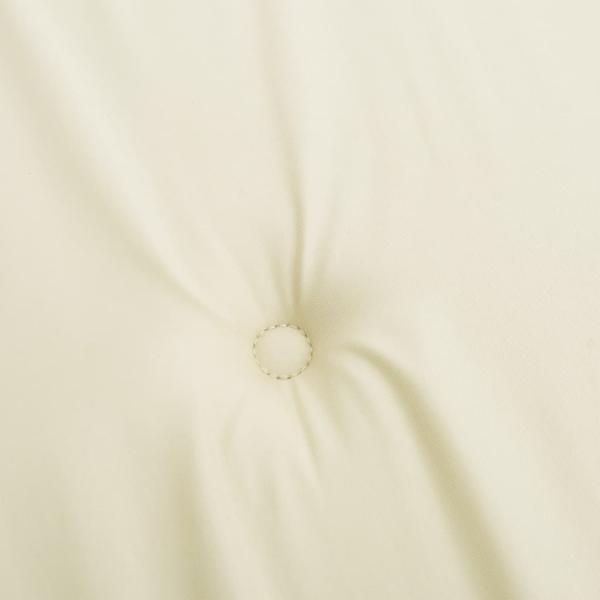 Hochlehner-Auflagen 2 Stk. Creme Oxford-Gewebe