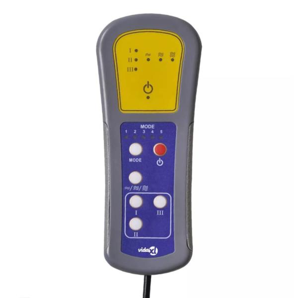 Massagesessel Elektrisch Cappuccino-Braun Kunstleder