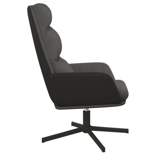 Relaxsessel Dunkelgrau Stoff