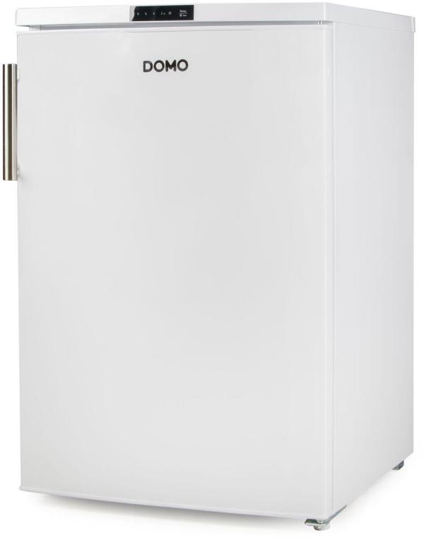 DOMO DO91122 Standkühlschränke mit Gefrierfach, 55,5 cm breit, 120 L, Supergefrierfunktion, LED-Display, weiß