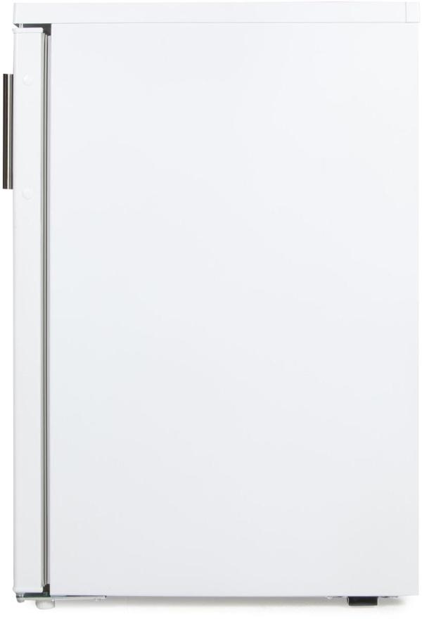 DOMO DO91122 Standkühlschränke mit Gefrierfach, 55,5 cm breit, 120 L, Supergefrierfunktion, LED-Display, weiß