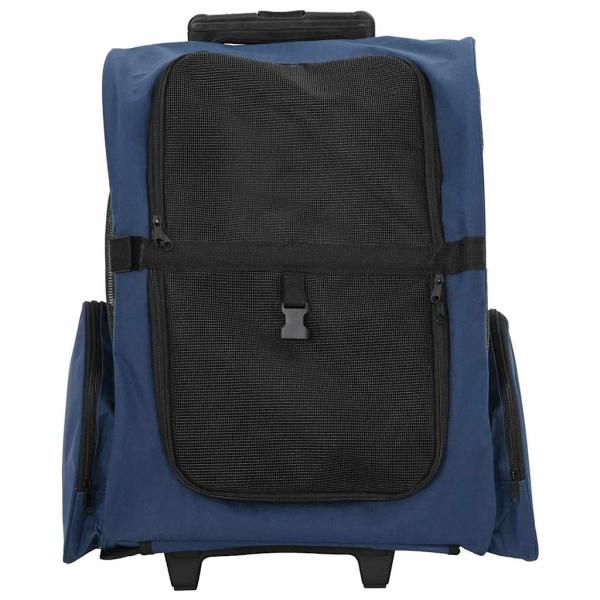 Trolley für Haustiere 3-in-1 Blau 48x32x57 cm cm Oxford-Gewebe