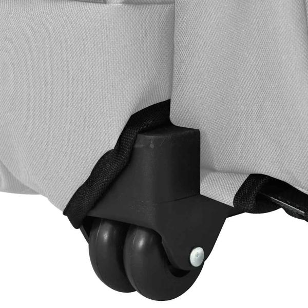 Trolley für Haustiere 3-in-1 Grau 48x32x57 cm cm Oxford-Gewebe