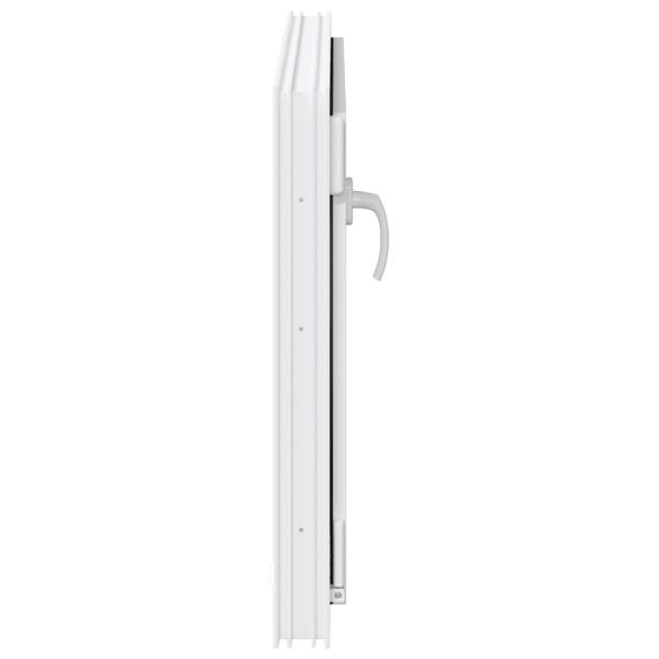 Kellerfenster "RISOR" 80x50 cm Drehkipp DIN Links Weiß