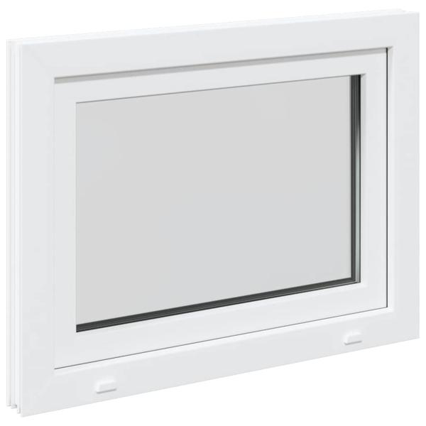 Kellerfenster "RISOR" 80x50 cm Drehkipp DIN Links Weiß