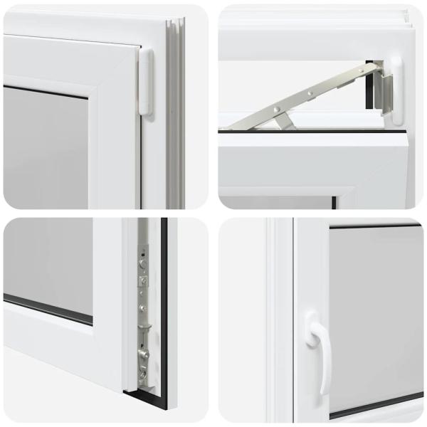 Kellerfenster "RISOR" 90x50 cm Drehkipp DIN Rechts Weiß