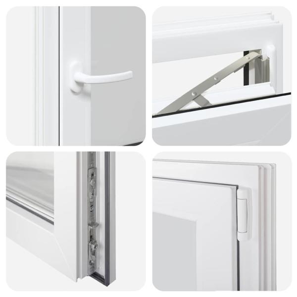 Kellerfenster "RISOR" 60x100 cm Drehkipp DIN Rechts Weiß