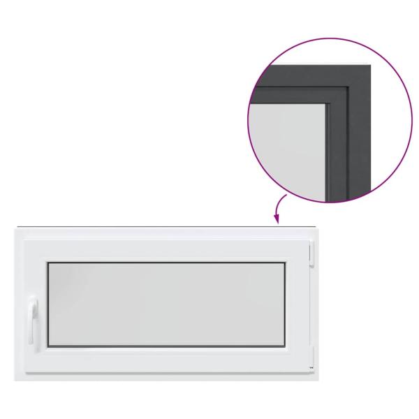 Kellerfenster "RISOR" 100x50 cm Drehkipp DIN Rechts Anthrazit