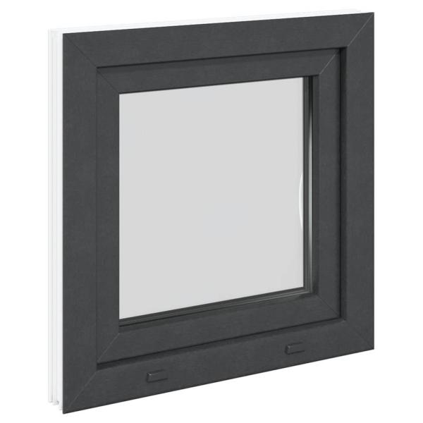 Kellerfenster "RISOR" 50x50 cm Drehkipp DIN Rechts Anthrazit