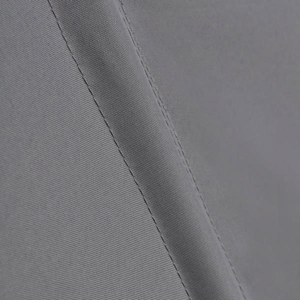 Faltbarer Balkonfächer Grau 210×210 cm