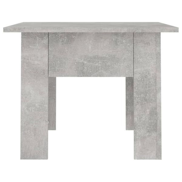 Couchtisch Betongrau 55x55x42 cm Holzwerkstoff