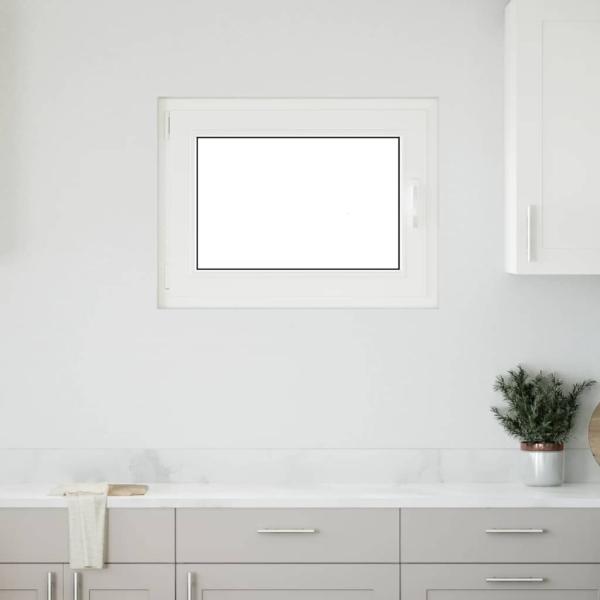 ARDEBO.de - Kellerfenster "RISOR" 80x70 cm Drehkipp DIN Links Weiß