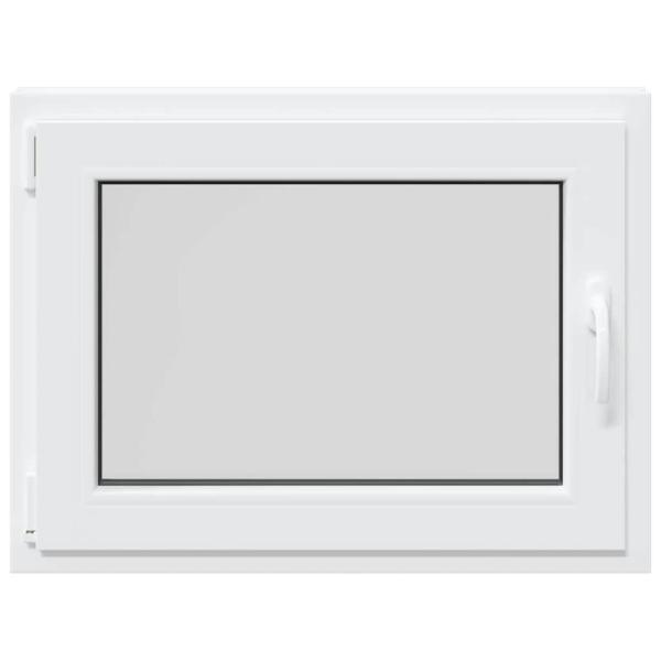 Kellerfenster "RISOR" 80x70 cm Drehkipp DIN Links Weiß