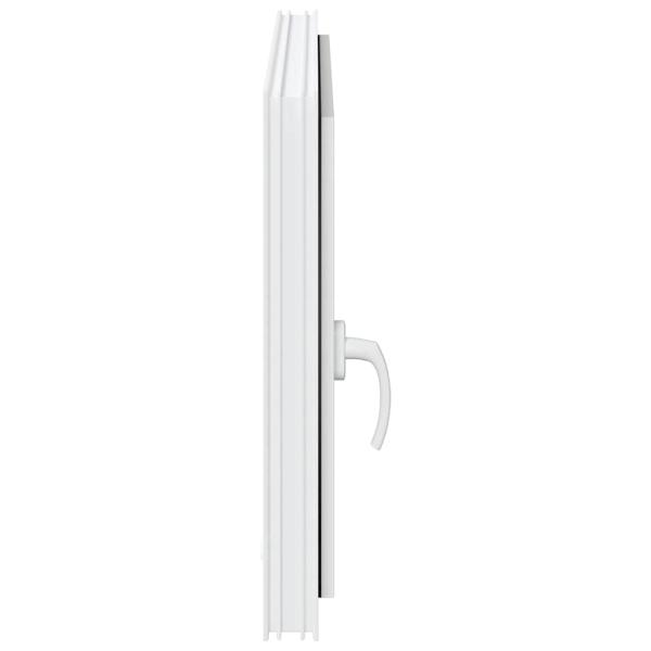 Kellerfenster "RISOR" 90x70 cm Drehkipp DIN Rechts Weiß