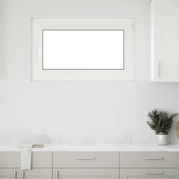 ARDEBO.de - Kellerfenster "RISOR" 100x70 cm Drehkipp DIN Rechts Weiß