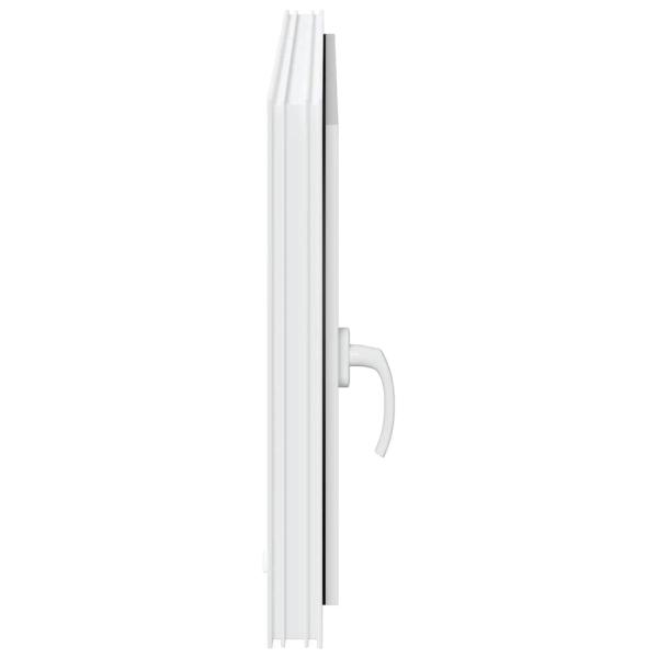 Kellerfenster "RISOR" 100x70 cm Drehkipp DIN Rechts Weiß