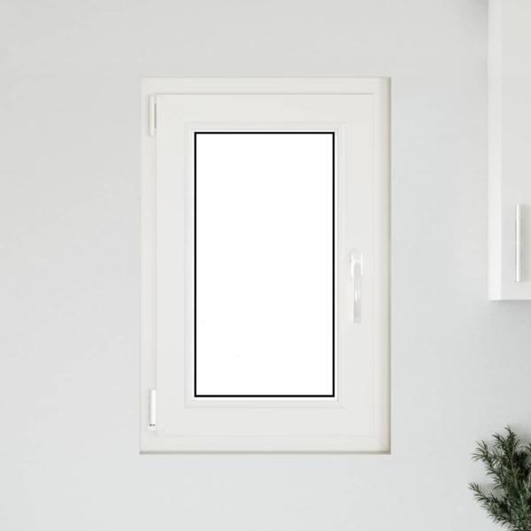 Kellerfenster "RISOR" 50x75 cm Drehkipp DIN Links Anthrazit