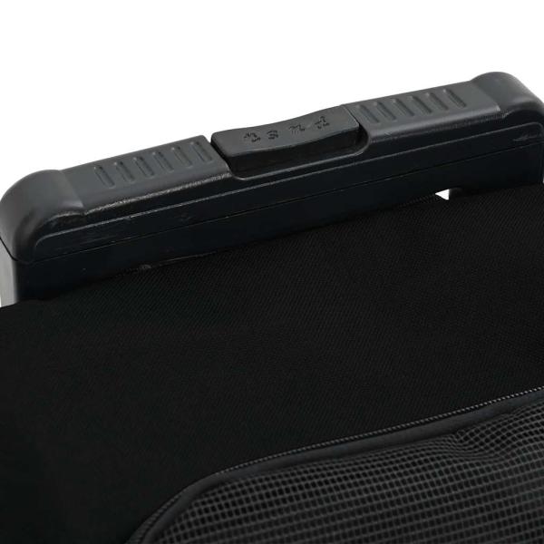 Trolley für Haustiere 3-in-1 Schwarz 48x32x57 cm cm Oxford-Gewebe