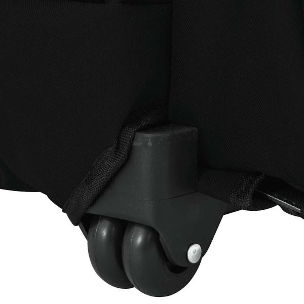 Trolley für Haustiere 3-in-1 Schwarz 48x32x57 cm cm Oxford-Gewebe