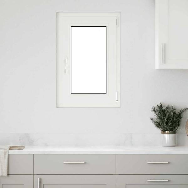 ARDEBO.de - Kellerfenster "RISOR" 50x75 cm Drehkipp DIN Links Weiß