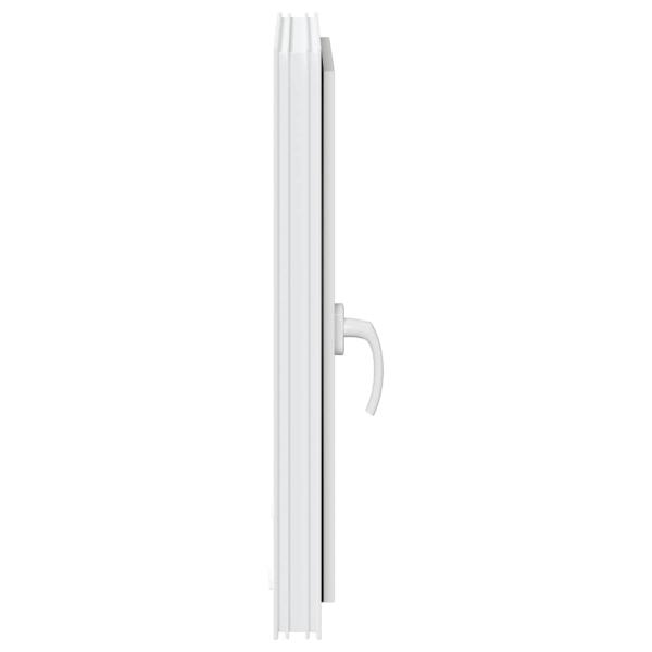 Kellerfenster "RISOR" 50x75 cm Drehkipp DIN Links Weiß