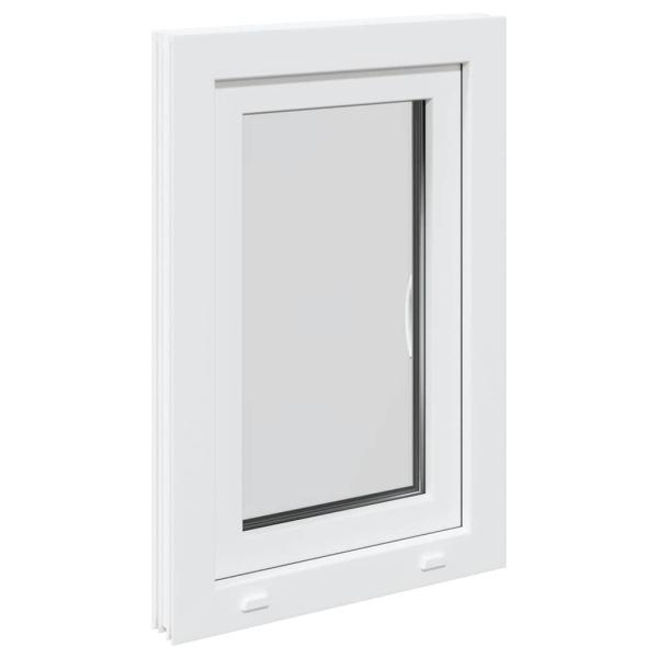 Kellerfenster "RISOR" 50x75 cm Drehkipp DIN Links Weiß