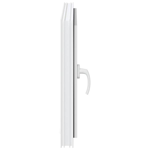 Kellerfenster "RISOR" 80x50 cm Drehkipp DIN Rechts Weiß