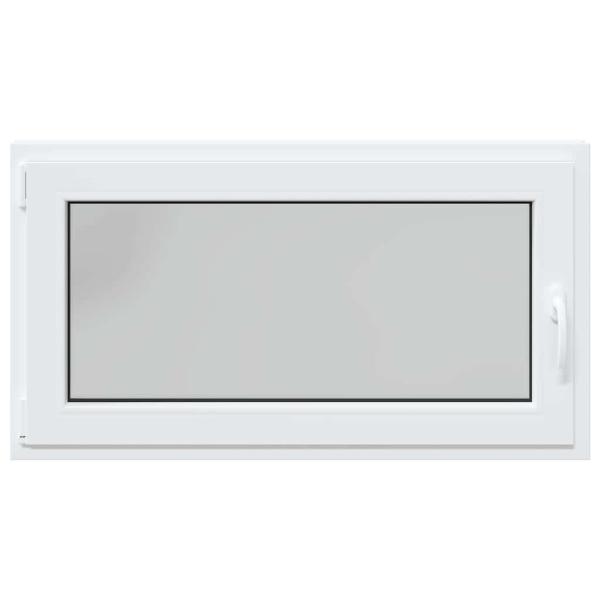 Kellerfenster "RISOR" 110x70 cm Drehkipp DIN Links Weiß