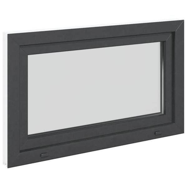 Kellerfenster "RISOR" 100x70 cm Drehkipp DIN Links Anthrazit