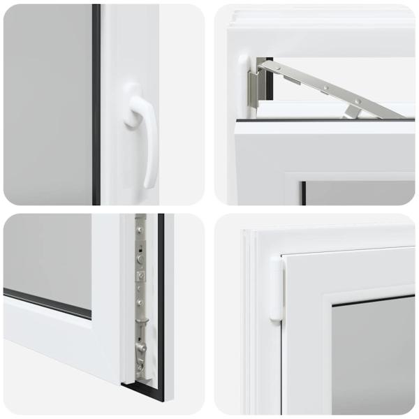 Kellerfenster "RISOR" 100x70 cm Drehkipp DIN Rechts Weiß