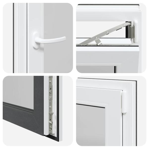 Kellerfenster "RISOR" 60x100 cm Drehkipp DIN Rechts Anthrazit