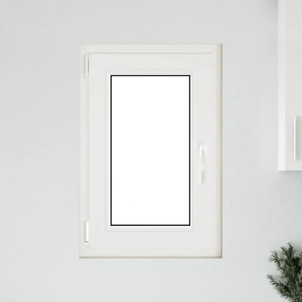 Kellerfenster "RISOR" 50x75 cm Drehkipp DIN Links Anthrazit