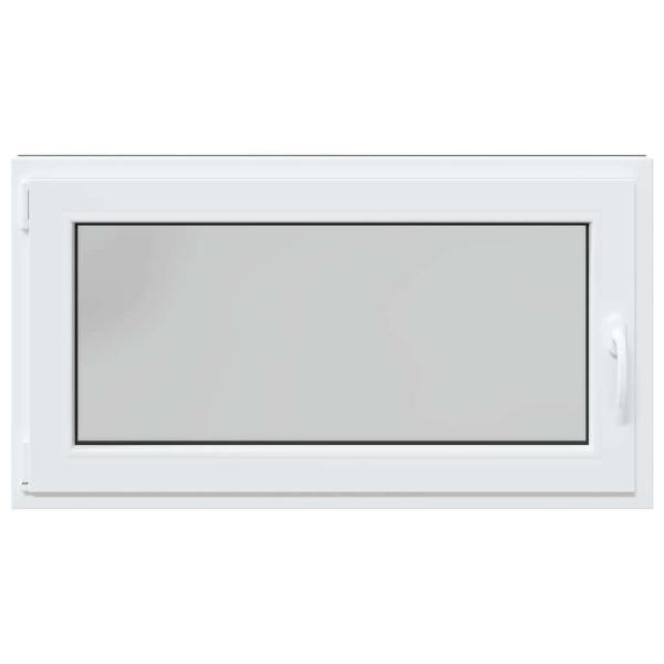 Kellerfenster "RISOR" 110x50 cm Drehkipp DIN Links Anthrazit