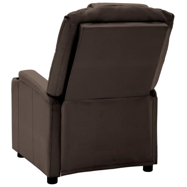 Massagesessel Braun Kunstleder
