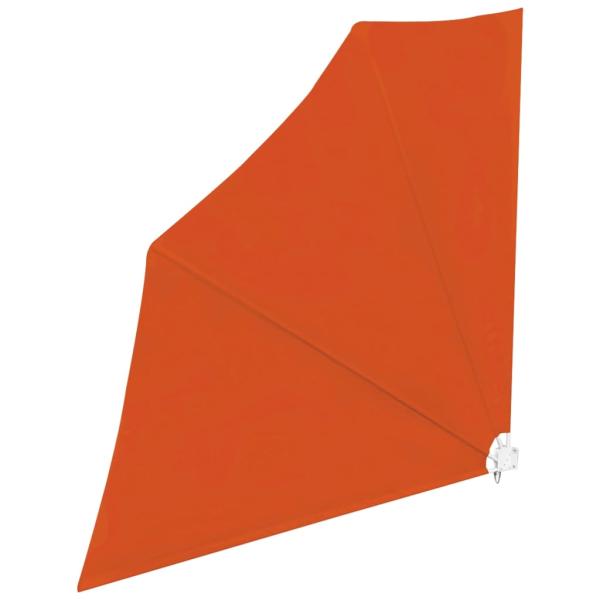 Faltbarer Balkonfächer Terracotta-Rot 140×140 cm