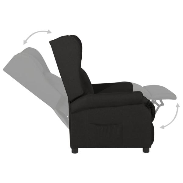 Relaxsessel Braun Stoff