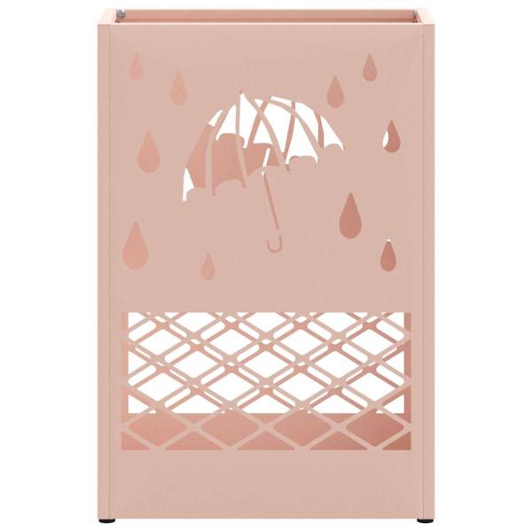 Regenschirmständer Rosa Metall Mittel Dekorative Intarsien