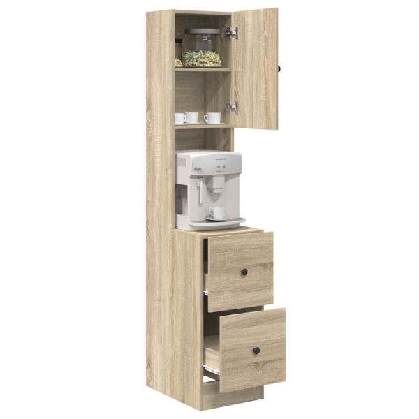 Küchenschrank Sonoma Eiche 35x50x180 cm Spanplatte
